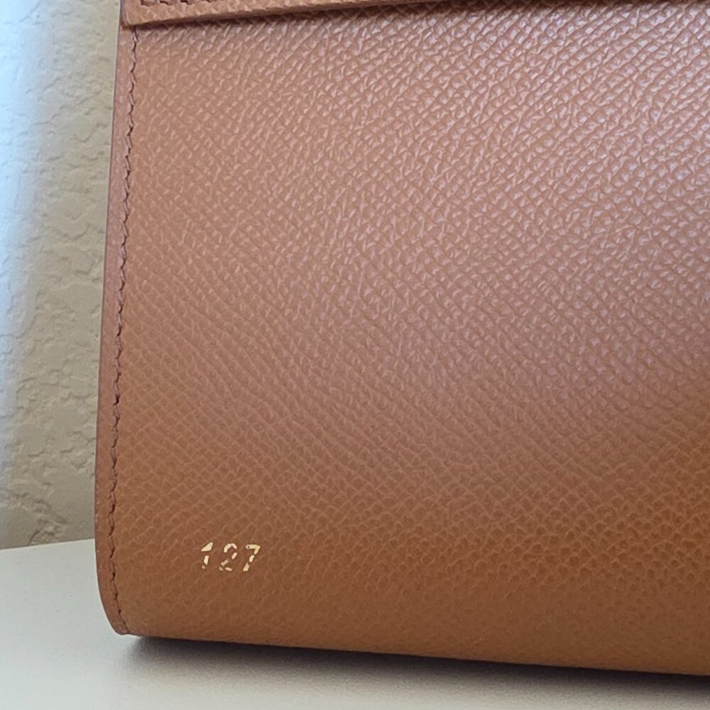 RSVP Paris Duo bag in grained cognac - Picture 10 of 16